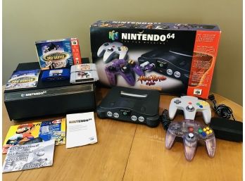 NINTENDO 64 Console, Games, And More!