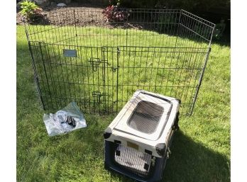 Pooches Paradise Exercise Pen And Crate