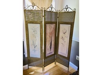 Lovely Well Made Metal Privacy Screen