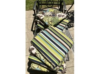 Set Of 8 HAMPTON BAY Outdoor Chair Cushions