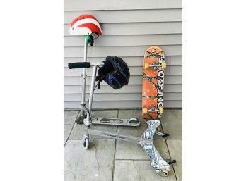 Outdoor Fun Scooters And Skateboard