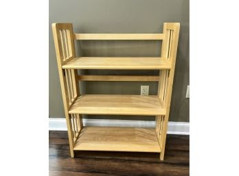 Collapsible Wooden Shelf
