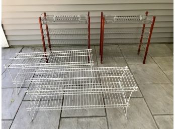 Useful Lot Of Wire Shelving