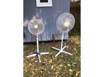 Two Oscillating Fans
