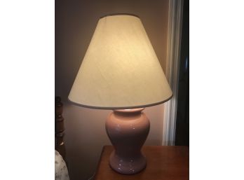 Pink Accent Lamp