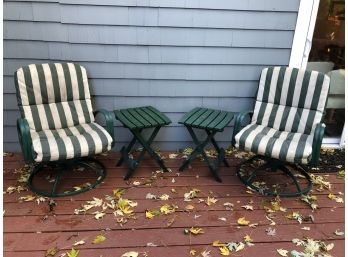 Patio Chairs & End Tables