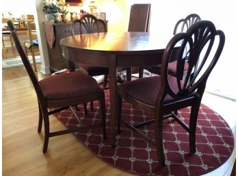 Dining Set Of Table And Four Chairs