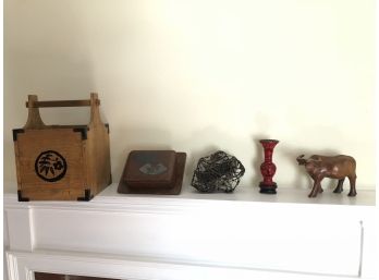 Lot Of Decorative Items With Global Flair