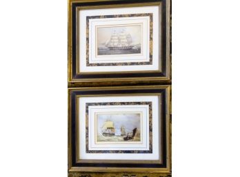 2 Beautifully Framed Prints -perfect For An Office Or Den