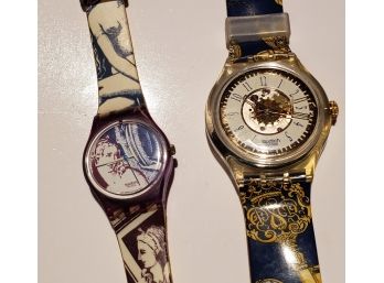 1991 Vintage Sappho Swatch Watch And St. Peter's Gate Watch