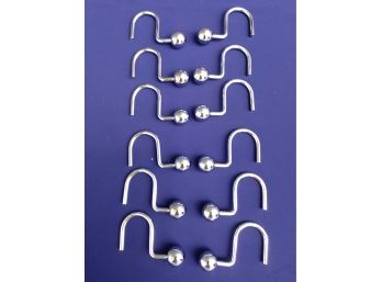 12 Shower Curtain Hooks