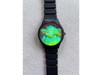 Quatrz Holographic Yoda Watch - Hard To Find!!