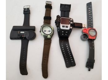 Four Secret Agent Watches