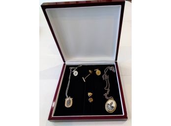 Group Of Men's Jewelry And Case