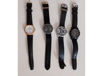 Group Of Four Watches Including Jack Daniels And Rex