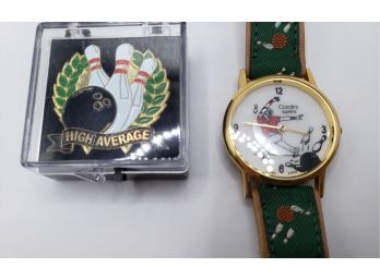 Bowling Dad's Will Appreciate This Watch And Pin