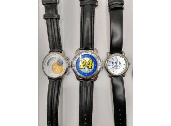 Jeff Gordon #24 Nascar Watch, The Third Millennium Watch, USA Olympic Watch And