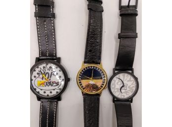 Two MTV Watches And A Paramount Pictures Watch