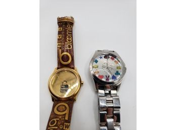 Marc Jacobs And Bloomindales Brown Bag Watches