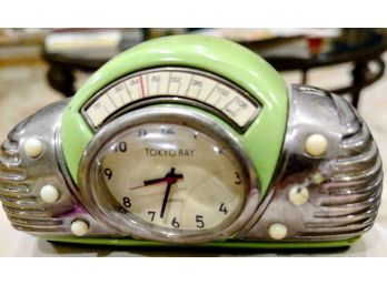 Vintage Tokyo Bay Paperweight Clock