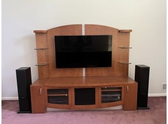 Various Sound System For TV Entertainment Center Look At Description /entertainment Unit Different Auction Lot