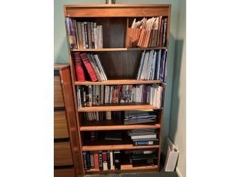 Book Case 6 Adjustable Shelves (contents Not Included)