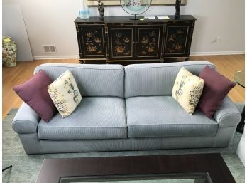 2 Sofas One In Mint Condition  92x37x32 (from Seat 16-1/2)