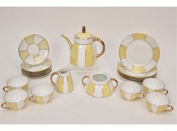 J B & W NY Bavaria Porcelain Tea Set