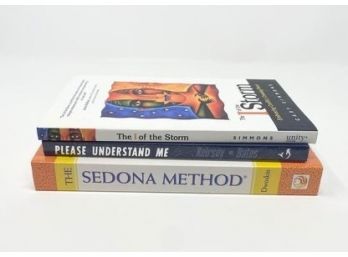 Set Of 3 Self Help Psychology Paperback Books - Sedona Method & More