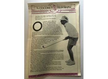 The Coconut Telegraph March-april 1991