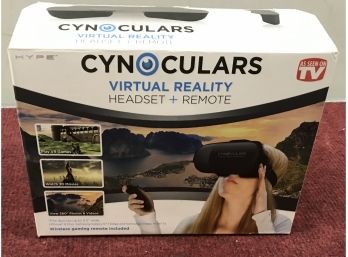 Cynoculars Virtual Reality Headset & Remote