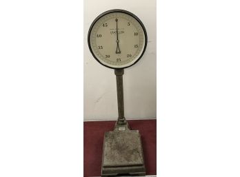 Vintage Chatillon Platform Scale 50 Lbs X 1/4lbs. 36 Inches Tall Platform 10.5 Inches X 13.5 Inches