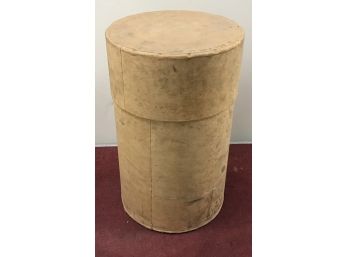 Round All-Fiber Cardboard Drum With Fiber Lid 21 Inches Tall X 13 Inches Diameter