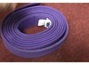 Purple Karate Belt #4