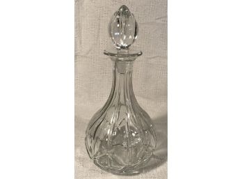 Crystal Wine Decanter With Stopper 12.5 Inches Tall