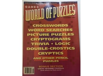 World Of Puzzles November 1997