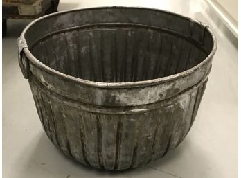 Pail With Handles 18  X 13 Inches