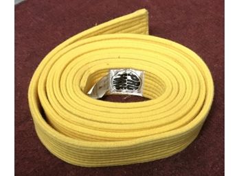 Yellow Karate Belt #4