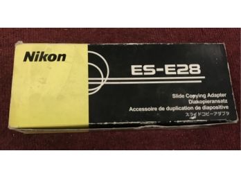 Nikon ES-E28 Slide Coping Adapter