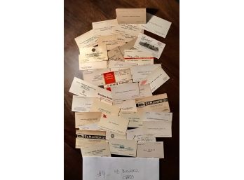 Vintage Business Card 40 Count. - Lot 9