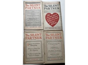 The Silent Partner Booklets Dated 1916 - 1930