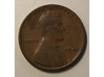 1941 Lincoln Wheat Cent