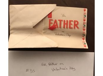 For Father On Valentines Day