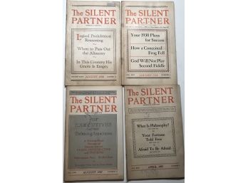 The Silent Partner Booklets Dated 1916 - 1930