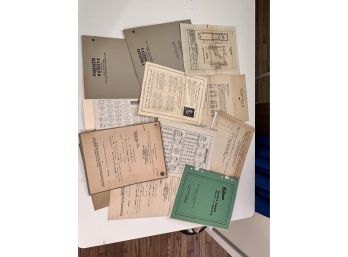 Dated In The Early 1900s Paper, Invoices, And More Lot 26