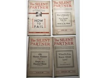 The Silent Partner Booklets Dated 1916 - 1930