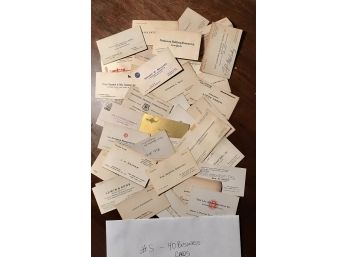 Vintage Business Card 40 Count. - Lot 5