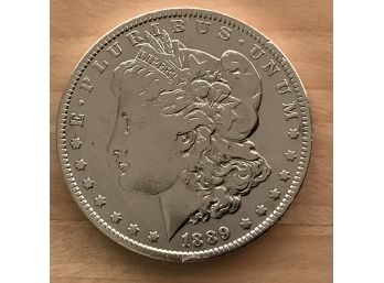 1889-o Morgan Silver Dollar Great Looking Coin