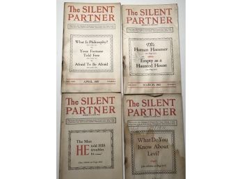 The Silent Partner Booklets Dated 1916 - 1930