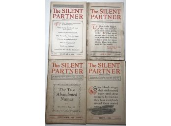 The Silent Partner Booklets Dated 1916 To 1930s